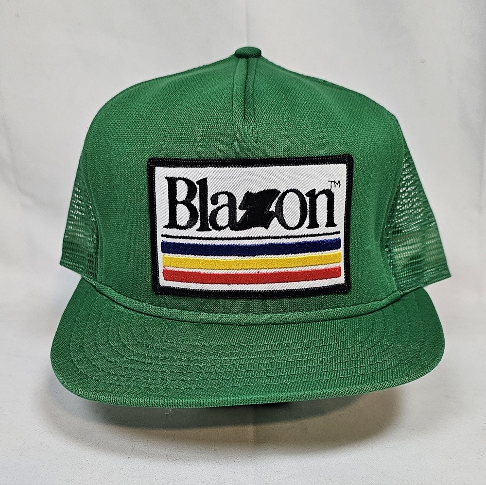 Trucker Cap Vintage 70s, kelly green EUC